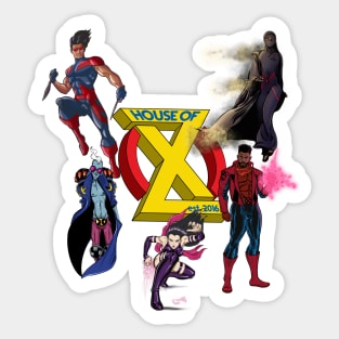 House of X FB Group Shirt 4: Power of Color Sticker